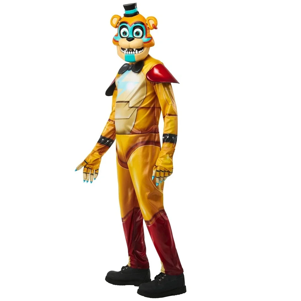 Five Nights at Freddy's Security Breach Glamrock Freddy Costume Boys M 8